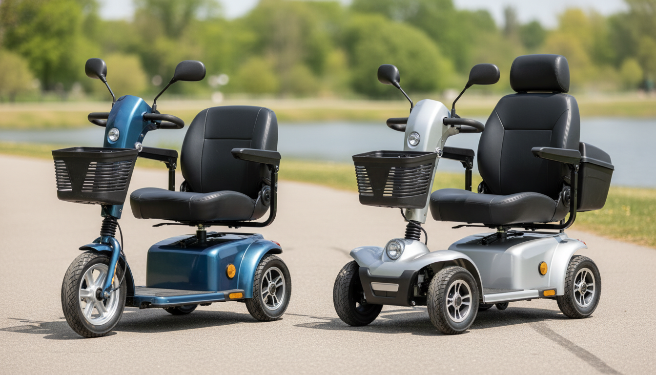3-Wheel vs 4-Wheel Mobility Scooter: Which Is Better & Safer?